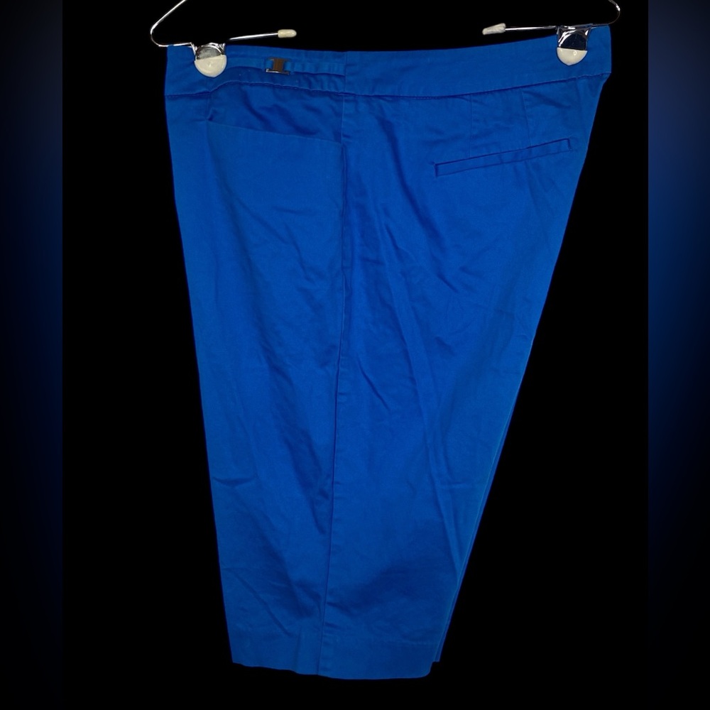 New York Company Stretch Vibrant Blue Bermudan Shorts Women’s Size 12